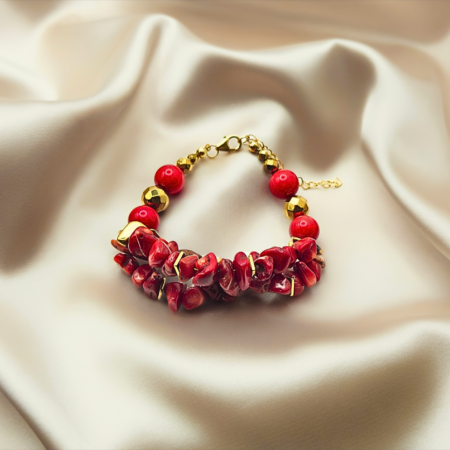 Bransoletka Red Koral