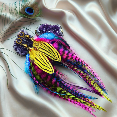 Kolczyki Peacock’s Eye